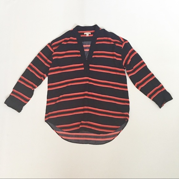 Gap top 3/4 Sleeves size XS preowned - Picture 4 of 5